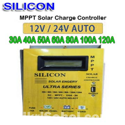 MPPT SOLAR CONTROLLER with USB 30A TO 120A